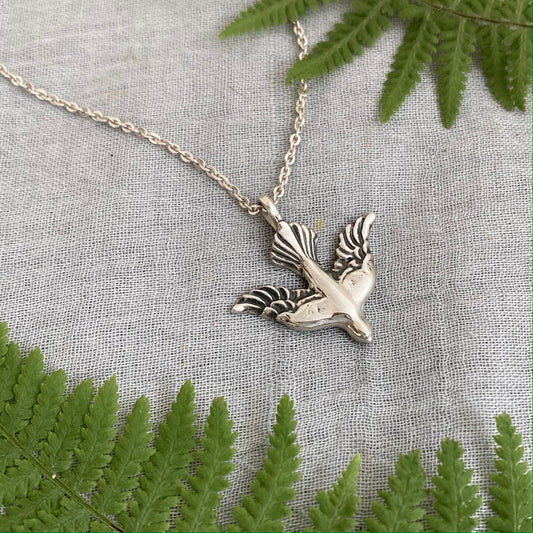 sterling silver descending Holy Spirit dove